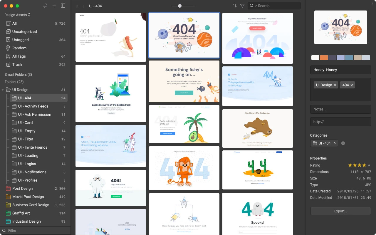 Image from: Eagle App- UI Design Library 
